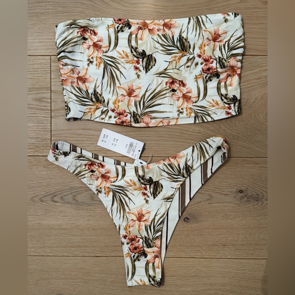 Abercrombie & Fitch floral bikini
